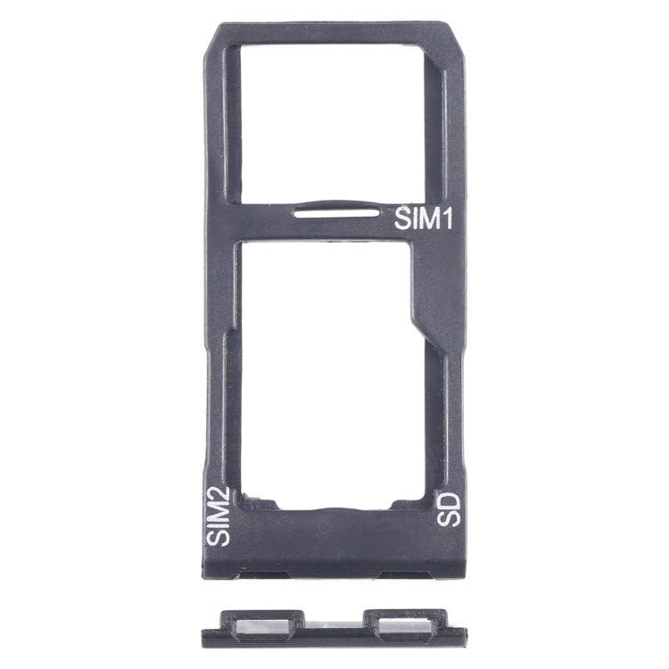 For Sony Xperia 1 II Original SIM Card Tray + SIM / Micro SD Card Tray (Black) - Card Tray by PMC TechLife | Online Shopping South Africa | PMC TechLife | Buy Now Pay Later Mobicred