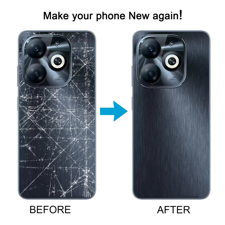 For Infinix Smart 8 Pro Original Battery Back Cover(Black) - Back Cover by PMC TechLife | Online Shopping South Africa | PMC TechLife | Buy Now Pay Later Mobicred