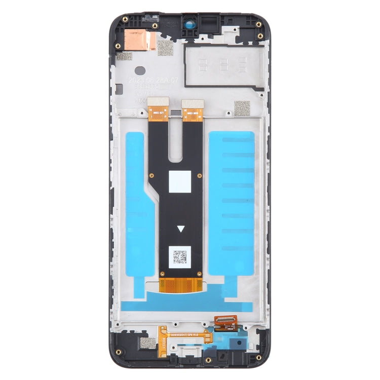 For ZTE Blade V50 Design 4G LCD Screen Digitizer Full Assembly with Frame (Black) - For ZTE by PMC TechLife | Online Shopping South Africa | PMC TechLife | Buy Now Pay Later Mobicred