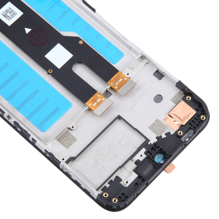 For ZTE Axon 50 Lite 8050 LCD Screen Digitizer Full Assembly with Frame (Black) - For ZTE by PMC TechLife | Online Shopping South Africa | PMC TechLife | Buy Now Pay Later Mobicred