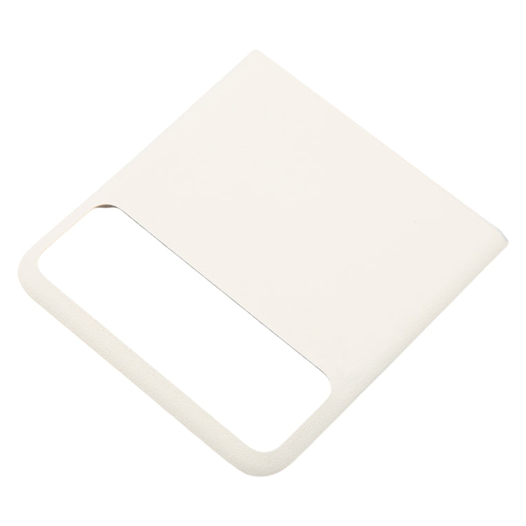 For Motorola Razr 40 Original Upper Part Battery Back Cover (White) - Back Cover by PMC Jewellery | Online Shopping South Africa | PMC Jewellery | Buy Now Pay Later Mobicred