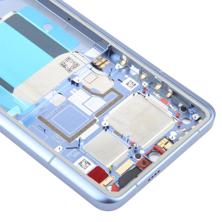 For Xiaomi 14 Ultra Original Front Housing LCD Frame Bezel Plate (Blue) - Frame Bezel Plate by PMC Jewellery | Online Shopping South Africa | PMC Jewellery | Buy Now Pay Later Mobicred