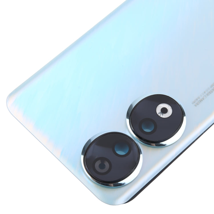 For Honor 90 Battery Back Cover with Camera Lens(Blue) - Back Cover by PMC Jewellery | Online Shopping South Africa | PMC Jewellery | Buy Now Pay Later Mobicred