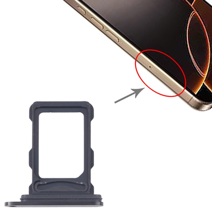 For iPhone 16 Pro SIM + SIM Card Tray (Black) -  by PMC Jewellery | Online Shopping South Africa | PMC Jewellery | Buy Now Pay Later Mobicred