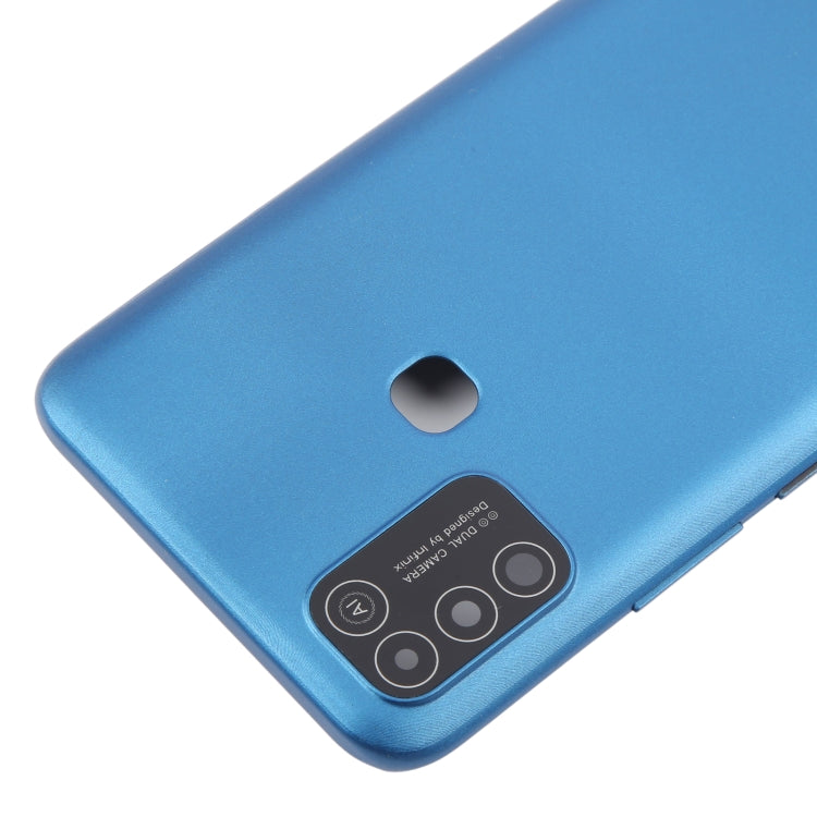 For Infinix Smart 5 India X688C Original Battery Back Cover(Blue) - Back Cover by PMc TechLife | Online Shopping South Africa | PMc TechLife | Buy Now Pay Later Mobicred