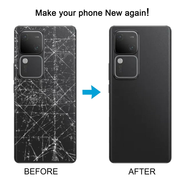 For vivo V30 5G Original Battery Back Cover with Camera Lens Cover(Black) - Back Cover by PMC TechLife | Online Shopping South Africa | PMC TechLife | Buy Now Pay Later Mobicred