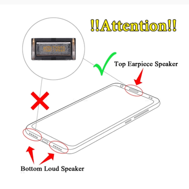 10 PCS Earpiece Speaker for LG X500 - For LG by PMc TechLife | Online Shopping South Africa | PMc TechLife | Buy Now Pay Later Mobicred