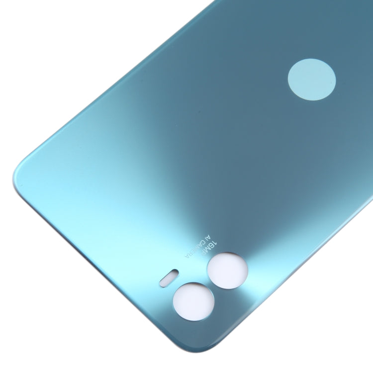 For Motorola Moto E32 India Original Battery Back Cover(Blue) - Back Cover by PMC TechLife | Online Shopping South Africa | PMC TechLife | Buy Now Pay Later Mobicred
