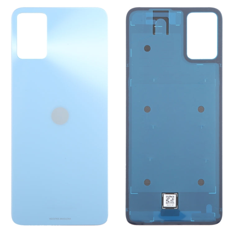 For Motorola Moto E22i Original Battery Back Cover(Light Blue) - Back Cover by PMC TechLife | Online Shopping South Africa | PMC TechLife