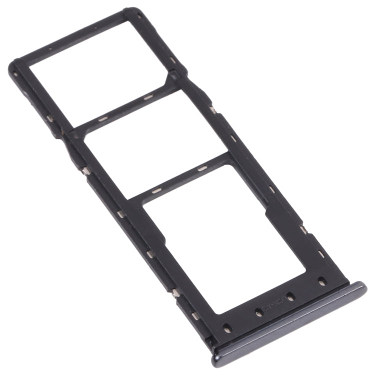For Infinix Hot 9 Pro SIM Card Tray + SIM Card Tray + Micro SD Card Tray (Black) - Card Tray by PMc TechLife | Online Shopping South Africa | PMc TechLife | Buy Now Pay Later Mobicred