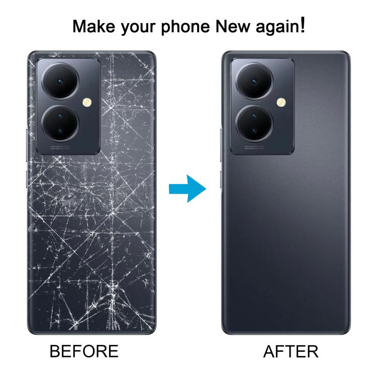 For vivo Y78+ 5G Original Back Cover(Blue) - free shipping - PMc TechLife - Order now!