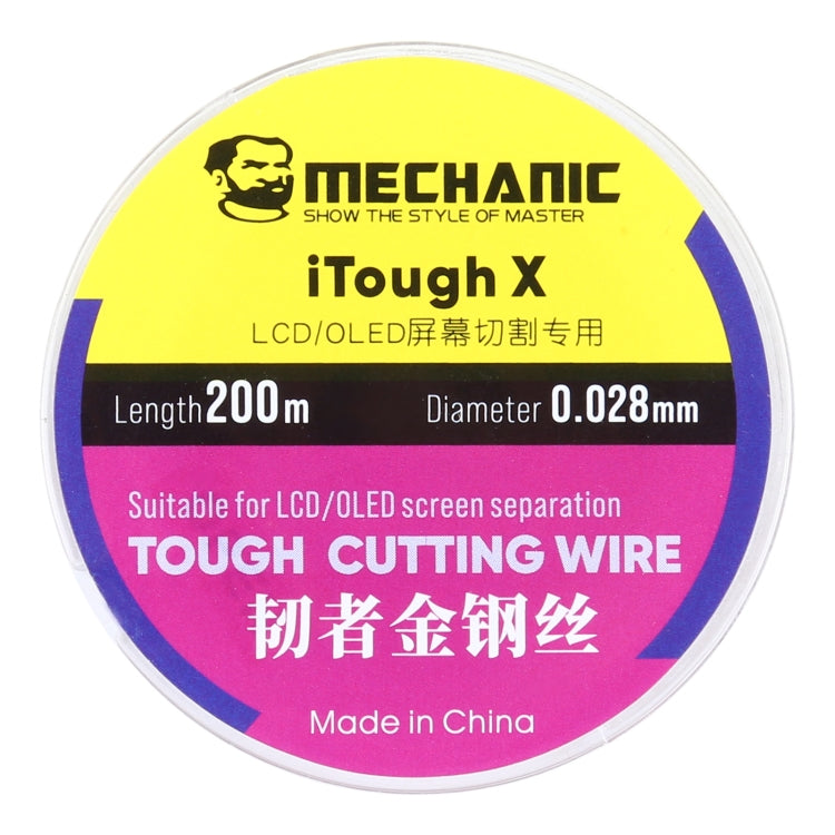 MECHANIC iTough X 200M 0.028MM LCD OLED Screen Cutting Wire - Welding Wire by MECHANIC | Online Shopping South Africa | PMC TechLife | Buy Now Pay Later Mobicred