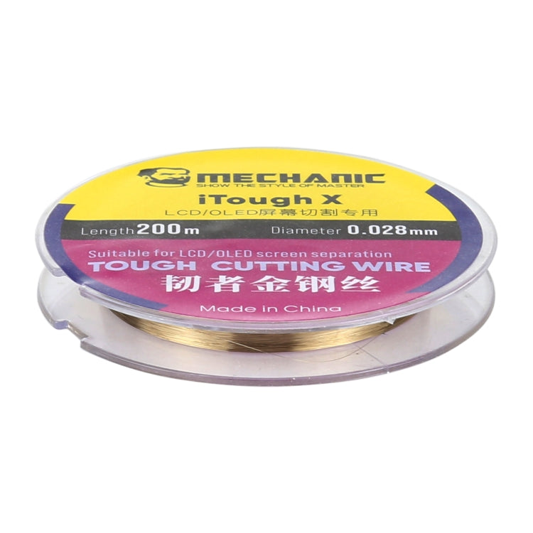MECHANIC iTough X 200M 0.028MM LCD OLED Screen Cutting Wire - Welding Wire by MECHANIC | Online Shopping South Africa | PMC TechLife | Buy Now Pay Later Mobicred