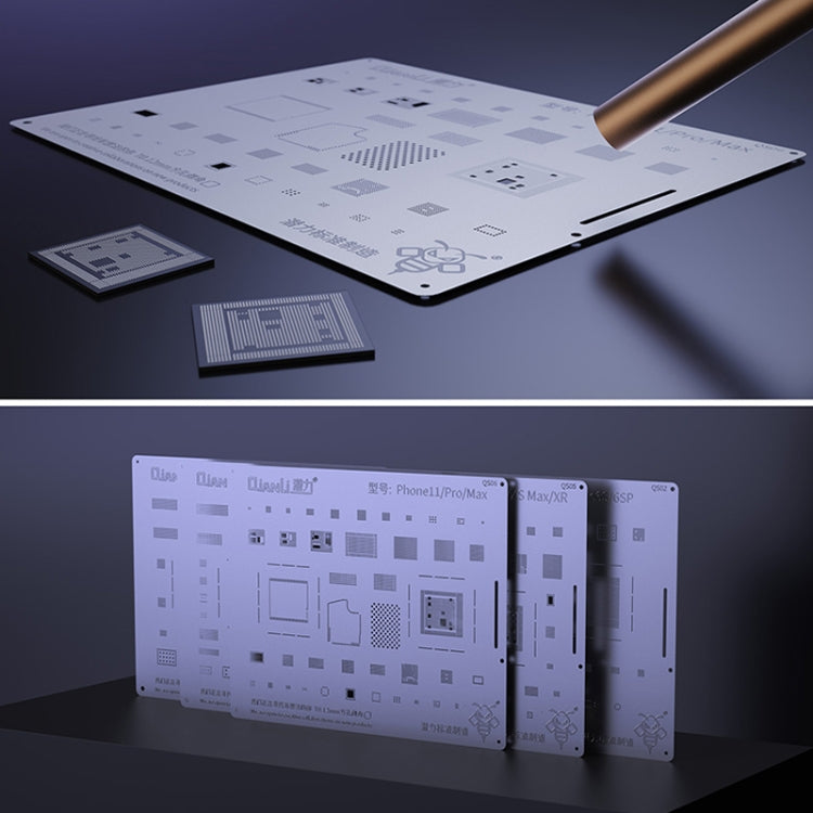 Qianli QS01 Bumblebee Stencils BGA Reballing Planting Tin Plate For iPhone 6/6 Plus - BGA Stencils by PMC Jewellery | Online Shopping South Africa | PMC Jewellery | Buy Now Pay Later Mobicred
