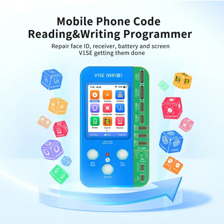 JC V1SE Mobile Phone Code Reading Programmer Set For iPhone - free shipping - PMC TechLife - Order now!