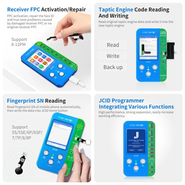 JC V1SE Mobile Phone Code Reading Programmer Set For iPhone - free shipping - PMC TechLife - Order now!