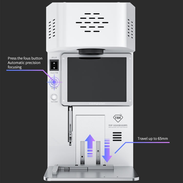 TBK 958F 20W 1064nm Automatic Separate Laser Separator, US Plug - free shipping - PMC Jewellery - Order now!