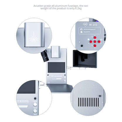 TBK R2201 Intelligent Thermal Infrared Imager Analyzer with Microscope, AU Plug - Repair Platform by TBK | Online Shopping South Africa | PMC Jewellery | Buy Now Pay Later Mobicred