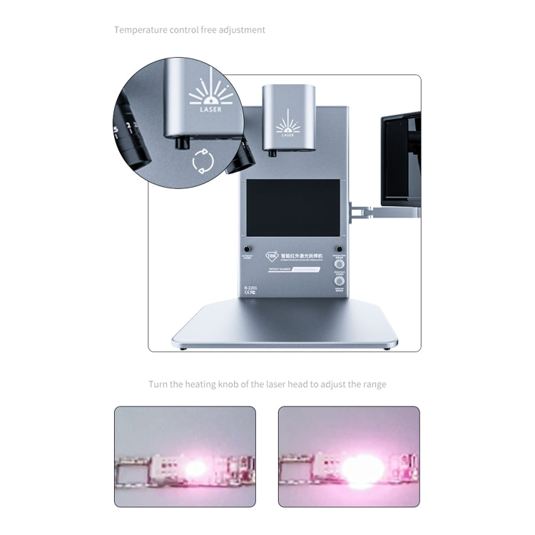 TBK R2201 Intelligent Thermal Infrared Imager Analyzer with Microscope, AU Plug - free shipping - PMC Jewellery - Order now!