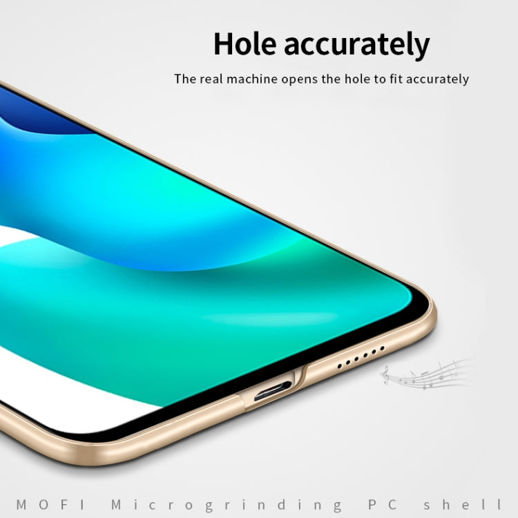 For Xiaomi Mi 10 Lite MOFI Frosted PC Ultra-thin Hard Case(Rose gold) - Xiaomi Cases by MOFI | Online Shopping South Africa | PMC TechLife