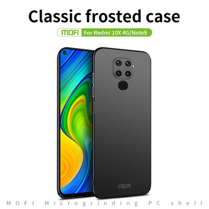 For Xiaomi Redmi 10X 4G MOFI Frosted PC Ultra-thin Hard Case(Blue) - Xiaomi Cases by MOFI | Online Shopping South Africa | PMC Jewellery