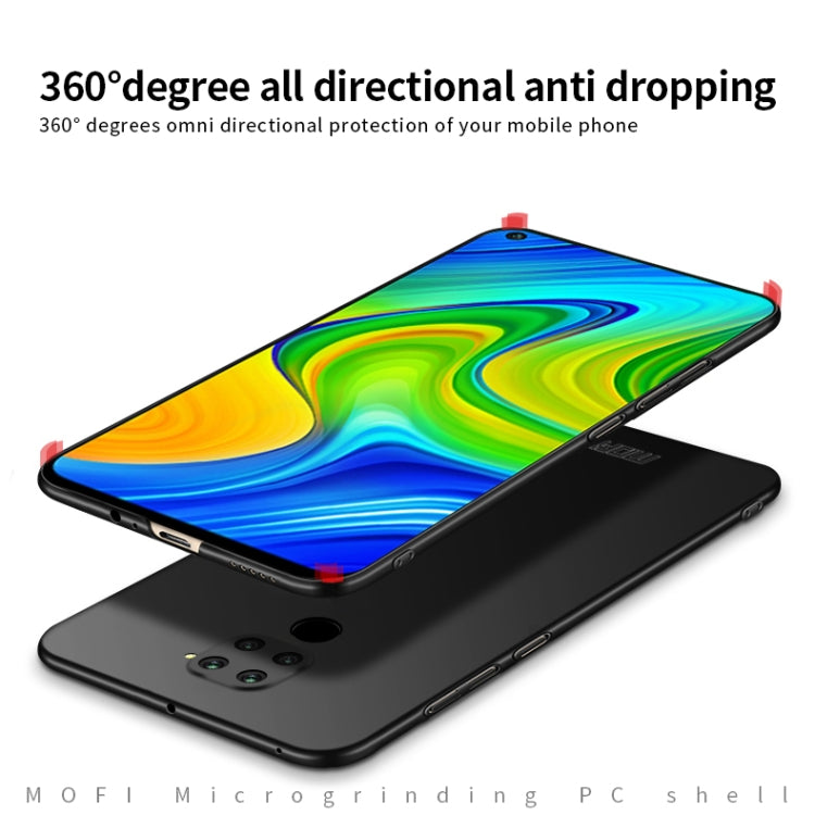 For Xiaomi Redmi 10X 4G MOFI Frosted PC Ultra-thin Hard Case(Gold) - Xiaomi Cases by MOFI | Online Shopping South Africa | PMC TechLife