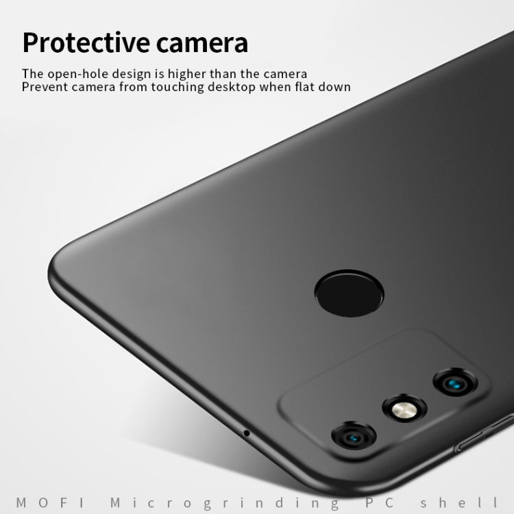 For Huawei Honor 9A MOFI Frosted PC Ultra-thin Hard Case(Black) - Honor Cases by MOFI | Online Shopping South Africa | PMC Jewellery