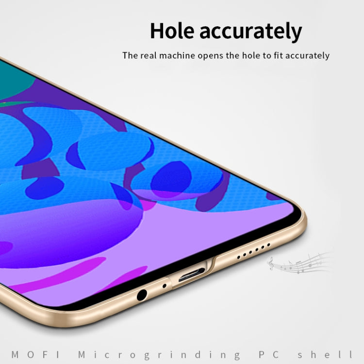 For Huawei Honor Play 4T MOFI Frosted PC Ultra-thin Hard Case(Blue) - Honor Cases by MOFI | Online Shopping South Africa | PMC TechLife | Buy Now Pay Later Mobicred