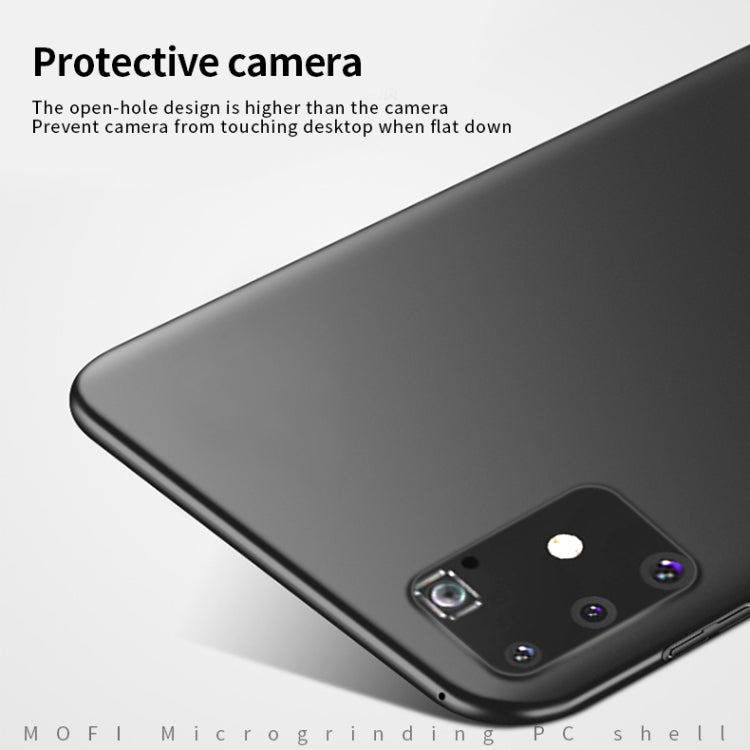 For Samsung Galaxy A91/S10Lite MOFI Frosted PC Ultra-thin Hard C(Black) - Galaxy Phone Cases by MOFI | Online Shopping South Africa | PMC Jewellery