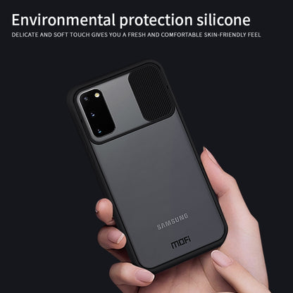 For Samsung Galaxy S20 MOFI Xing Dun Series Translucent Frosted PC + TPU Privacy Anti-glare Shockproof All-inclusive Protective Case(Black) - Galaxy Phone Cases by MOFI | Online Shopping South Africa | PMC Jewellery | Buy Now Pay Later Mobicred