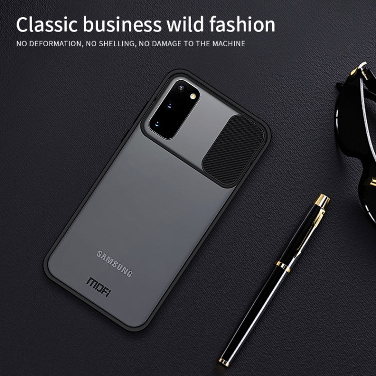 For Samsung Galaxy S20 MOFI Xing Dun Series Translucent Frosted PC + TPU Privacy Anti-glare Shockproof All-inclusive Protective Case(Black) - Galaxy Phone Cases by MOFI | Online Shopping South Africa | PMC Jewellery | Buy Now Pay Later Mobicred