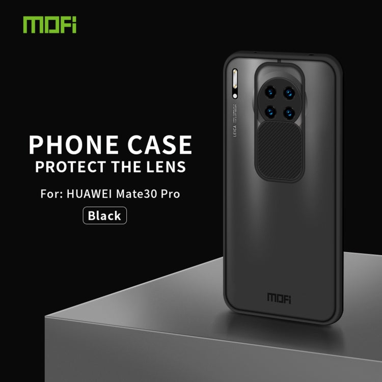 For Huawei Mate 30 Pro MOFI Xing Dun Series PC + TPU Anti-peep Waterproof And Anti-drop All-inclusive Protective Shell, Translucent Frosted(Black) - Huawei Cases by MOFI | Online Shopping South Africa | PMC Jewellery