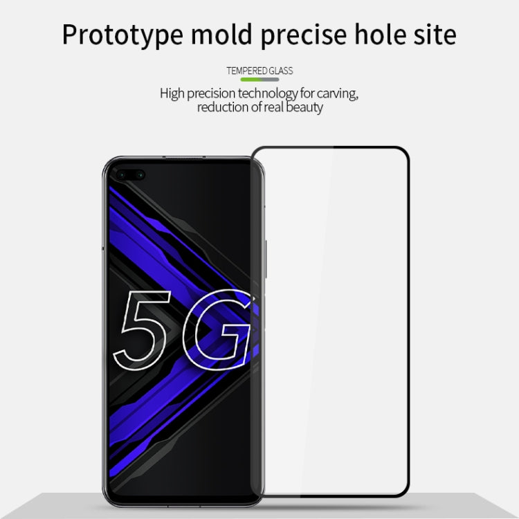 For Huawei Honor Play4 Pro MOFI 9H 2.5D Full Screen Tempered Glass Film(Black) - Honor Tempered Glass by MOFI | Online Shopping South Africa | PMC TechLife | Buy Now Pay Later Mobicred