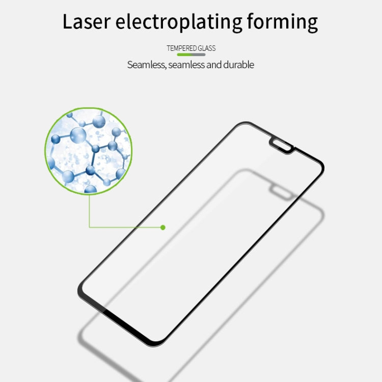 For Huawei Honor 9X Lite MOFI 9H 2.5D Full Screen Tempered Glass Film(Black) - Honor Tempered Glass by MOFI | Online Shopping South Africa | PMC TechLife | Buy Now Pay Later Mobicred