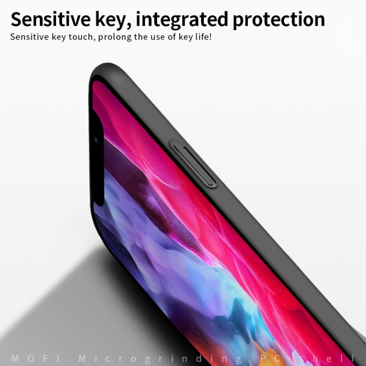 For iPhone 12 / 12 Pro MOFI Frosted PC Ultra-thin Hard Case(Red) - iPhone 12 / 12 Pro Cases by MOFI | Online Shopping South Africa | PMC TechLife | Buy Now Pay Later Mobicred
