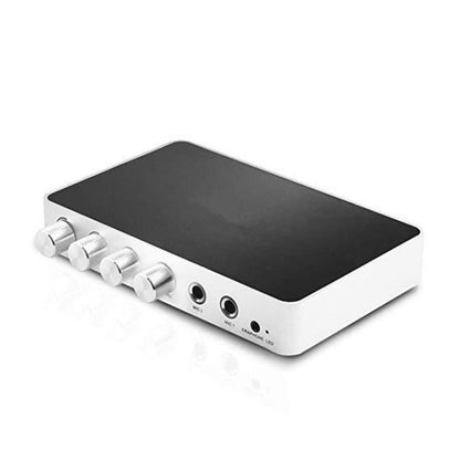 KM200 Portable Digital Stereo Audio Echo System Machine HDMI Karaoke Mixer Amplifier 4K/2K TV PC Home Theater - Microphone Audio Cable & Connector by PMC Jewellery | Online Shopping South Africa | PMC Jewellery | Buy Now Pay Later Mobicred