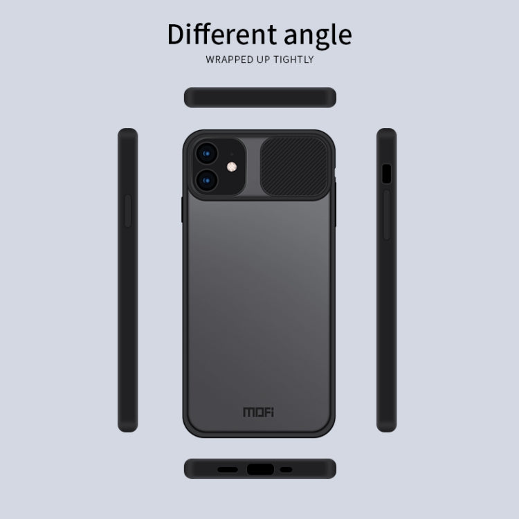 For iPhone 12 mini MOFI Xing Dun Series Translucent Frosted PC + TPU Privacy Anti-glare Shockproof All-inclusive Protective Case(Purple) - free shipping - PMC TechLife - Order now!