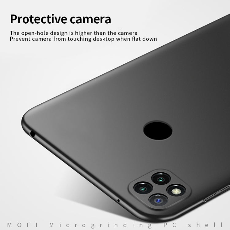 For Xiaomi Redmi 9C MOFI Frosted PC Ultra-thin Hard Case(Gold) - Xiaomi Cases by MOFI | Online Shopping South Africa | PMC TechLife | Buy Now Pay Later Mobicred
