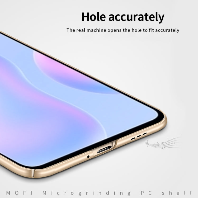 For Xiaomi Redmi 9C MOFI Frosted PC Ultra-thin Hard Case(Gold) - Xiaomi Cases by MOFI | Online Shopping South Africa | PMC TechLife | Buy Now Pay Later Mobicred