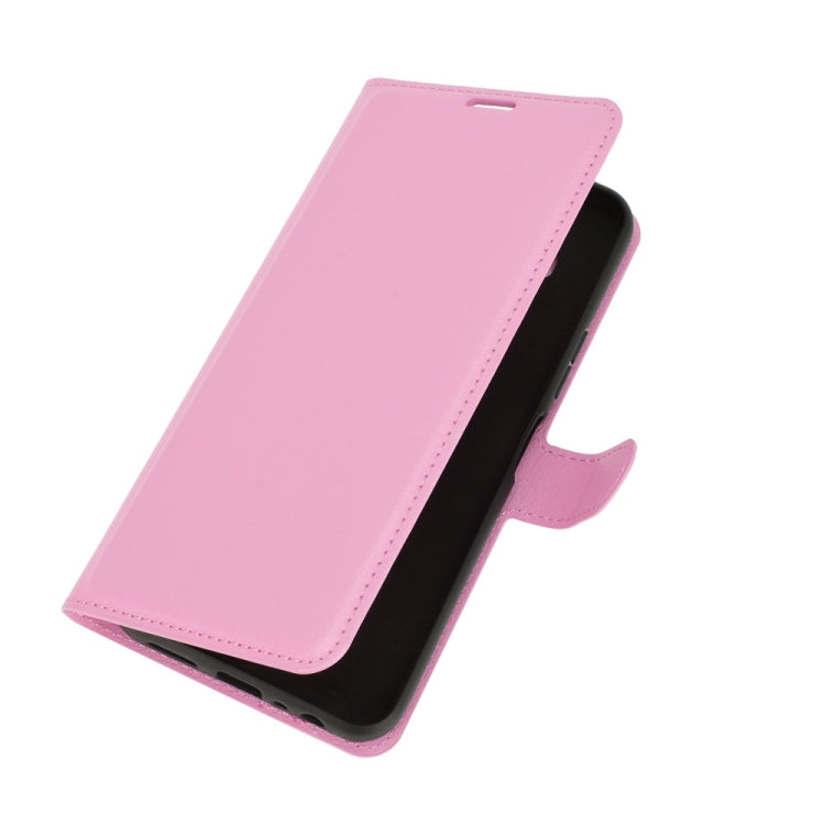 For Nokia 8.3 5G Litchi Texture Horizontal Flip Protective Case with Holder & Card Slots & Wallet(Pink) - Nokia Cases by PMC TechLife | Online Shopping South Africa | PMC TechLife | Buy Now Pay Later Mobicred