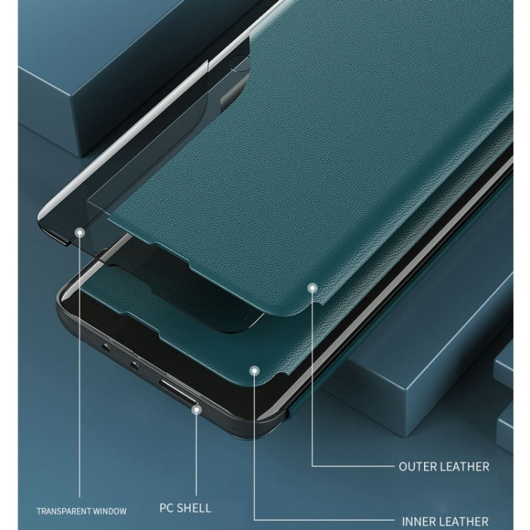 For Samsung Galaxy S9 Attraction Flip Holder Leather Phone Case(Blue) - Galaxy Phone Cases by PMC TechLife | Online Shopping South Africa | PMC TechLife