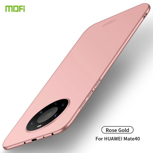 For Huawei Mate 40 MOFI Frosted PC Ultra-thin Hard Case(Rose Gold) - Huawei Cases by MOFI | Online Shopping South Africa | PMC Jewellery