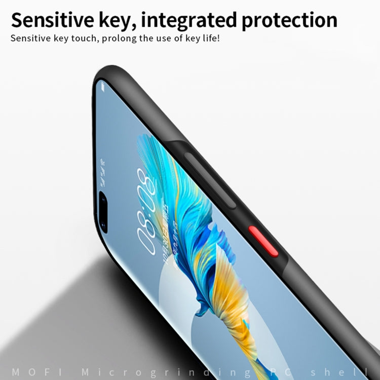 For Huawei Mate 40 Pro MOFI Frosted PC Ultra-thin Hard Case(Blue) - Huawei Cases by MOFI | Online Shopping South Africa | PMC TechLife | Buy Now Pay Later Mobicred