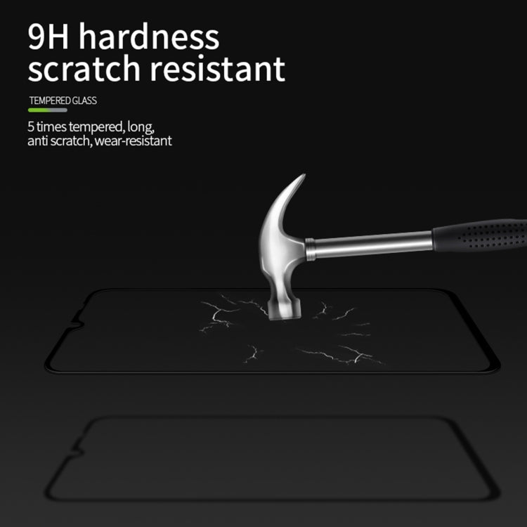 For Xiaomi Poco M3 MOFI 9H 3D Explosion-proof Curved Screen Tempered Glass Film(Black) -  by MOFI | Online Shopping South Africa | PMC Jewellery