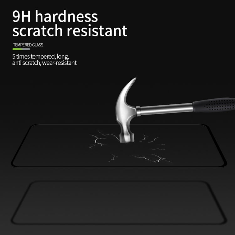 For OnePlus 8T MOFI 9H 2.5D Full Screen Tempered Glass Film(Black) - OnePlus Tempered Glass by MOFI | Online Shopping South Africa | PMC Jewellery