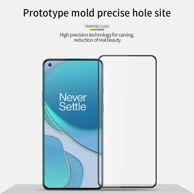 For OnePlus 8T MOFI 9H 3D Explosion-proof Curved Screen Tempered Glass Film - OnePlus Tempered Glass by MOFI | Online Shopping South Africa | PMC TechLife
