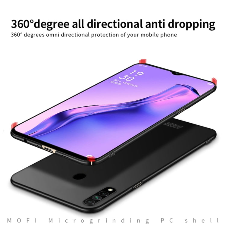 For OPPO A8 MOFI Frosted PC Ultra-thin Hard Case(Blue) - OPPO Cases by MOFI | Online Shopping South Africa | PMC TechLife | Buy Now Pay Later Mobicred