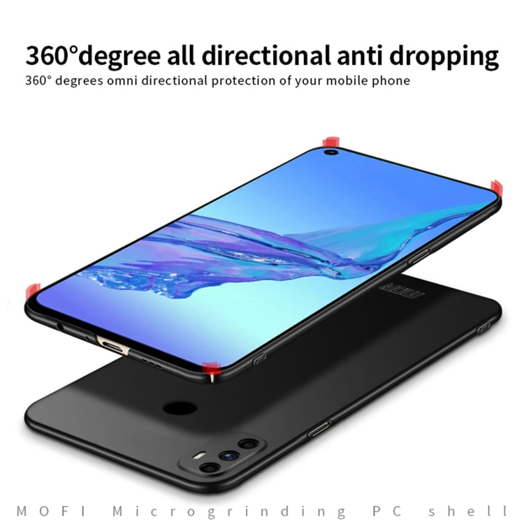 For OPPO A32 / A52 MOFI Frosted PC Ultra-thin Hard Case(Gold) - free shipping - PMC TechLife - Order now!