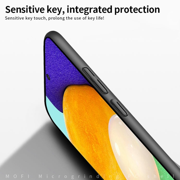 For Samsung Galaxy A72 5G / 4G MOFI Frosted PC Ultra-thin Hard Case(Blue) - free shipping - PMC TechLife - Order now!