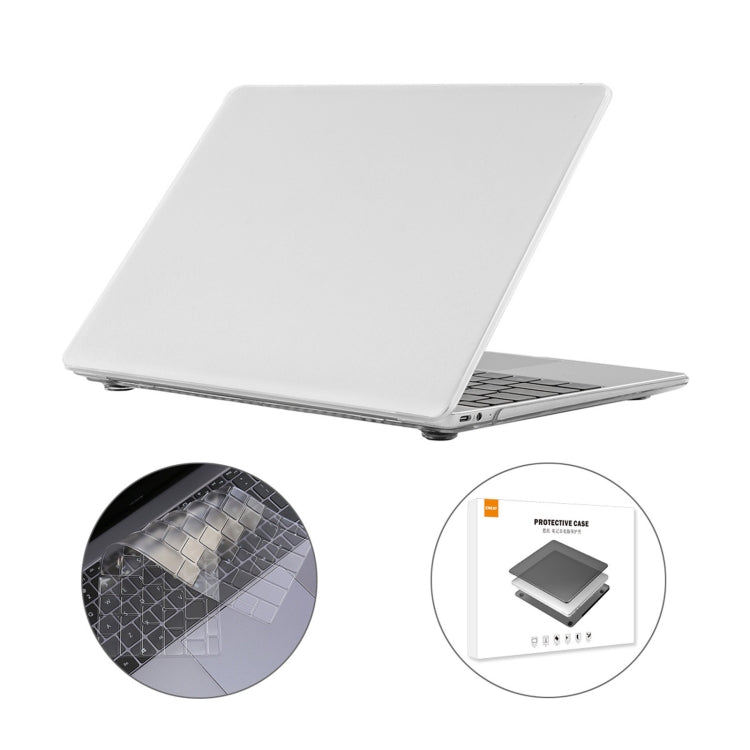 ENKAY for Huawei MateBook 13 Core Edition US Version 2 in 1 Crystal Protective Case with TPU Keyboard Film(Transparent) - Screen & Keyboard Cover by ENKAY | Online Shopping South Africa | PMC Jewellery | Buy Now Pay Later Mobicred